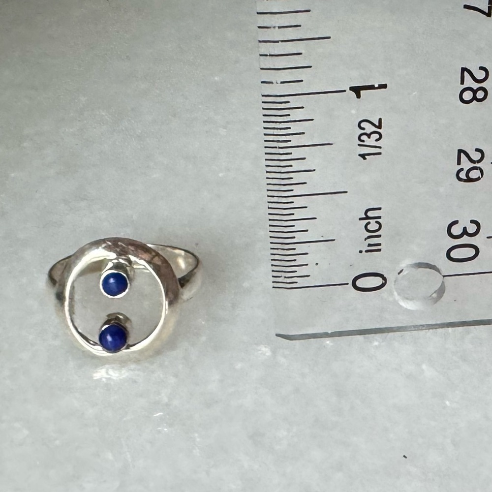 NWOT Sundance Ocean Droplets Ring, Lapis Lazuli, Sterling Silver - Picture 4 of 5